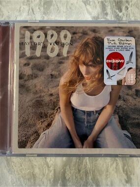 New Taylor Swift 1989 TV CD Rose Garden Pink Target Edition